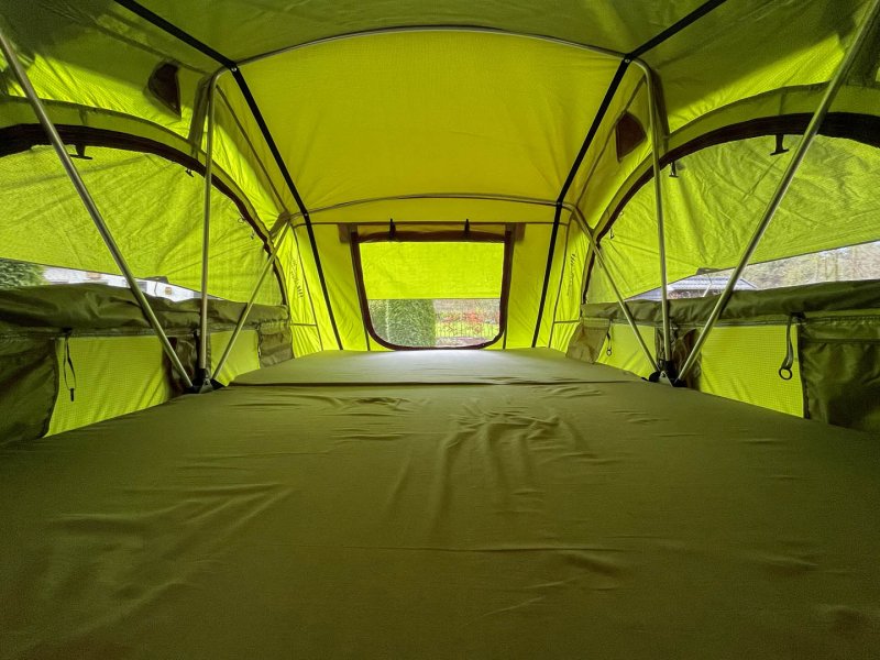Σκηνη Οροφής Αυτοκινήτου 140S LW Πράσινη RoofTop Tent Adventure Greece Dare To Be Different