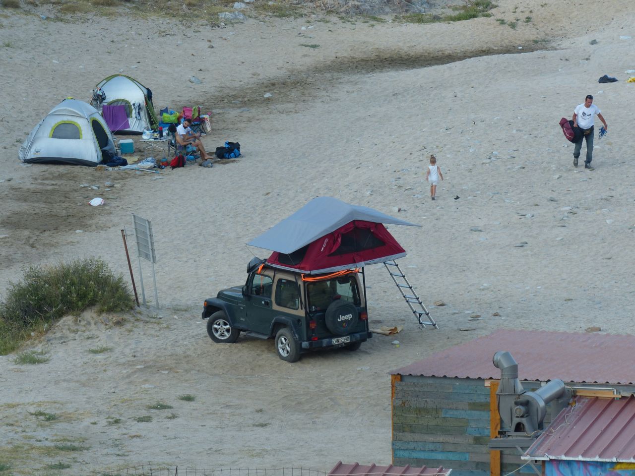 Car Roof Top Tent Soft Shell Rental 