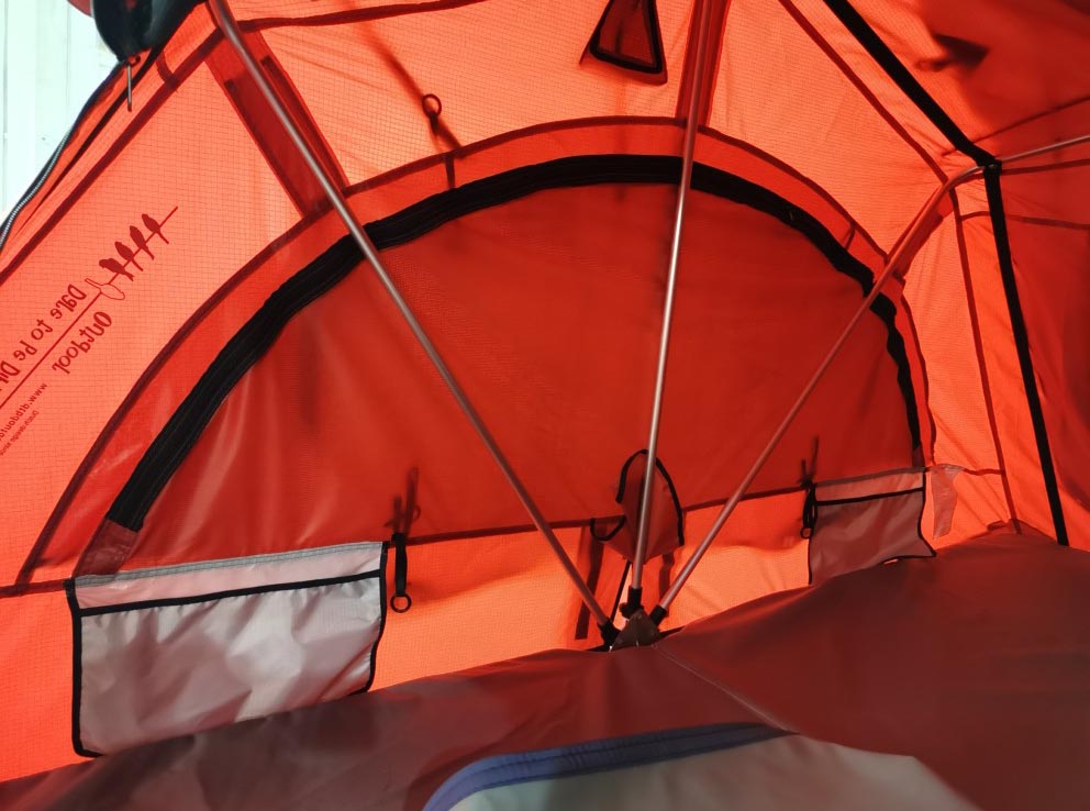RoofTop Tent Model DTBD 140S LW Κοκκινο